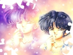 odbicie, Ranma Nibun No Ichi, kobieta