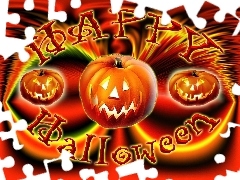 trzy dynie, Halloween