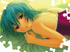 Neon Genesis Evangelion, dziewczyna