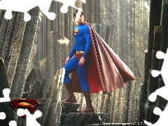 beton, peleryna, Superman Returns, Brandon Routh