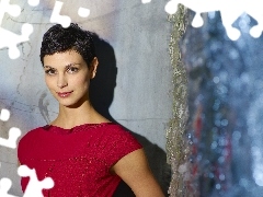 Czerwona, Sukienka, Morena Baccarin