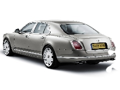 Tył, Parkowania, Bentley Mulsanne, Czujniki