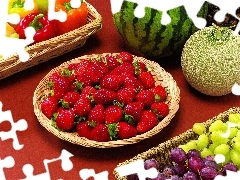 Papryka, Melony, Truskawki, Winogrona