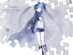 Spodenki, Kozaki, Black Rock Shooter