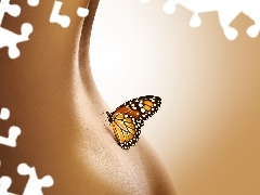 Ciało, Kobiety, Motyl