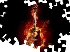 Gitara, Płonąca