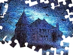 zamek, Halloween