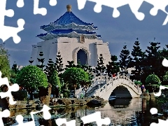 Memorial, Chiang Kai Shek, Taipei, Hall, Tajwan