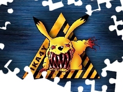 Groźny, Pokemon, Pikachu