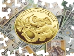 Medal, Banknoty
