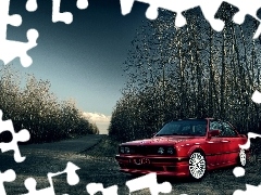 Bmw E30, M-Technik 2, Czerwone