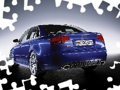 Tył, Zderzak, Audi RS, Wydech