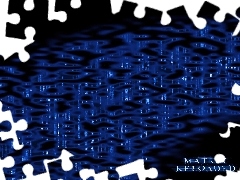 napis, plamy, Matrix, czarne