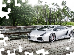 Zieleń, Most, Lamborghini Gallardo