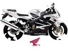 Honda CBR 600 F4i, Prawy profil, Motor