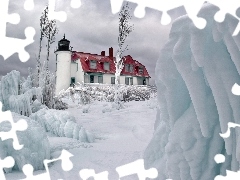 Muzeum Point Betsie Light, Zima, Stan Michigan, Latarnia mor