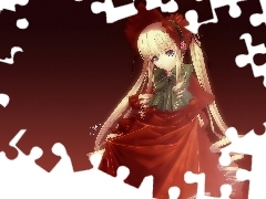 suknia, kobieta, Rozen Maiden, kitki