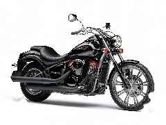 Czarny, Mat, Kawasaki VN 900