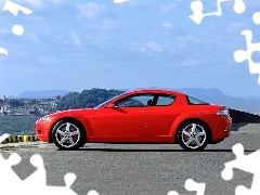 Czerwona, Rx-8, Mazda