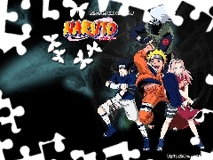 motylki, ludzie, Naruto