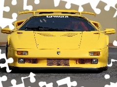 Lamborghini Diablo, Maska, Przód