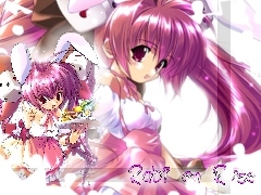 taca, uszy, Digi Charat, dziewczynki, kostka