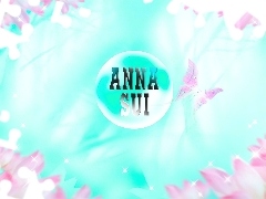 kwiaty, motyle, Anna Sui