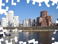 Woda, Architektura, Dusseldorf