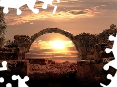 Słońca, Ruiny, Zachód