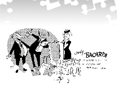 kobieta, mężczyzni, Rum