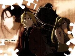 Full Metal Alchemist, postać, ludzie, twarz
