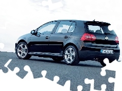 GTI, Czarny, Volkswagen Golf 5