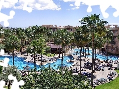 Majorka, Wyspa, Hotel, Basen