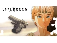pistolet, twarz, Appleseed