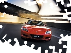RX-8, Czerwona, Mazda