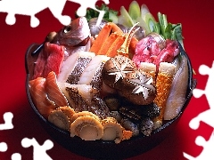 Sushi, Półmisek