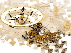 Tryby, Zębatki, Mechanizm