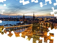 Wieczór, Sztokholm