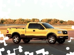 Ford F, 350, Żółty