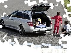 Pojemny, Bagażnik, Mercedes Benz E63