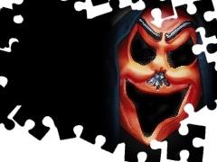 twarz, Halloween