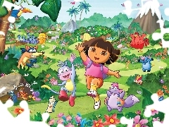 Przyjaciele, Bohaterowie, Dora
