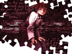 czerwone oczy, Serial Experiments Lain