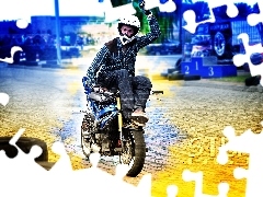 Akrobacje, Stunt, Motocykl, Pasja, Sport
