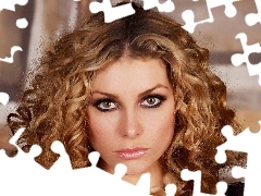 Włosy, Kręcone, Heather Vandeven, Piękne