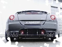 Wydech, Hamann, Tył, Ferrari 599