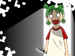 horror, Yotsubato, nóż