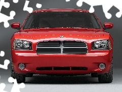 Grill, Zderzak, Przód, Dodge Charger