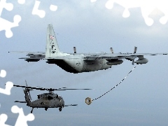 Sikorsky HH-60 Pave Hawk, KC-130 Hercules