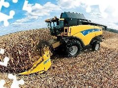 New, Holland, Kombajn